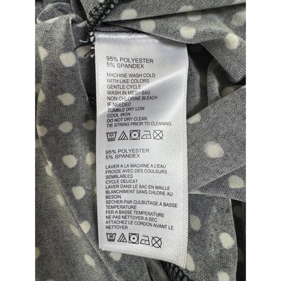 Tommy Bahama Dunmore‎ Dot Black Dress Tassel Ties Size Medium Summer Vacation - Picture 9 of 10